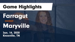 Farragut  vs Maryville  Game Highlights - Jan. 14, 2020