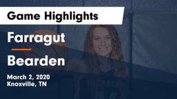 Farragut  vs Bearden  Game Highlights - March 2, 2020