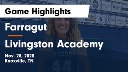 Farragut  vs Livingston Academy Game Highlights - Nov. 28, 2020