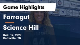 Farragut  vs Science Hill  Game Highlights - Dec. 12, 2020
