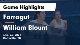 Farragut  vs William Blount  Game Highlights - Jan. 26, 2021
