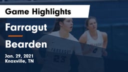 Farragut  vs Bearden  Game Highlights - Jan. 29, 2021