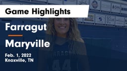 Farragut  vs Maryville  Game Highlights - Feb. 1, 2022