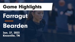 Farragut  vs Bearden  Game Highlights - Jan. 27, 2023