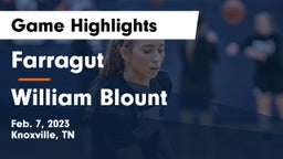 Farragut  vs William Blount  Game Highlights - Feb. 7, 2023