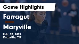 Farragut  vs Maryville  Game Highlights - Feb. 20, 2023