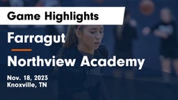 Farragut  vs Northview Academy Game Highlights - Nov. 18, 2023