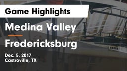 Medina Valley  vs Fredericksburg  Game Highlights - Dec. 5, 2017