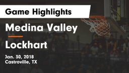 Medina Valley  vs Lockhart  Game Highlights - Jan. 30, 2018