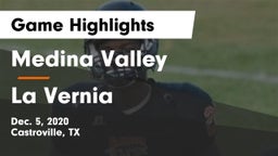 Medina Valley  vs La Vernia  Game Highlights - Dec. 5, 2020