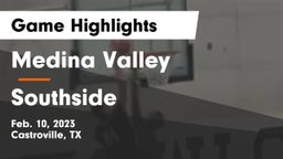 Medina Valley  vs Southside  Game Highlights - Feb. 10, 2023