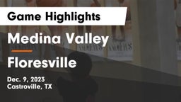 Medina Valley  vs Floresville  Game Highlights - Dec. 9, 2023