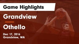 Grandview  vs Othello  Game Highlights - Dec 17, 2016