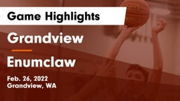 Grandview  vs Enumclaw  Game Highlights - Feb. 26, 2022