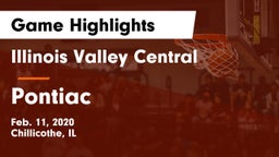 Illinois Valley Central  vs Pontiac  Game Highlights - Feb. 11, 2020