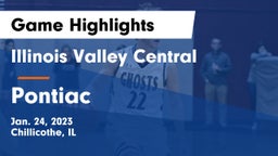 Illinois Valley Central  vs Pontiac  Game Highlights - Jan. 24, 2023