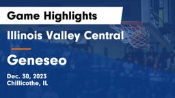 Illinois Valley Central  vs Geneseo  Game Highlights - Dec. 30, 2023