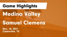 Medina Valley  vs Samuel Clemens  Game Highlights - Nov. 18, 2021