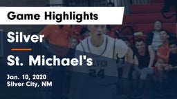 Silver  vs St. Michael's  Game Highlights - Jan. 10, 2020