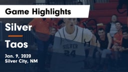 Silver  vs Taos  Game Highlights - Jan. 9, 2020