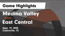 Medina Valley  vs East Central  Game Highlights - Sept. 19, 2020
