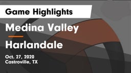 Medina Valley  vs Harlandale  Game Highlights - Oct. 27, 2020