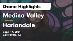 Medina Valley  vs Harlandale  Game Highlights - Sept. 17, 2021
