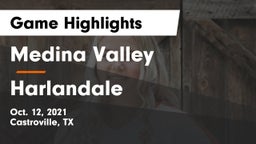 Medina Valley  vs Harlandale  Game Highlights - Oct. 12, 2021