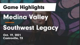 Medina Valley  vs Southwest Legacy  Game Highlights - Oct. 19, 2021