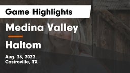 Medina Valley  vs Haltom  Game Highlights - Aug. 26, 2022