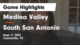 Medina Valley  vs South San Antonio  Game Highlights - Sept. 9, 2022