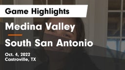 Medina Valley  vs South San Antonio  Game Highlights - Oct. 4, 2022