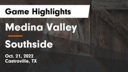 Medina Valley  vs Southside  Game Highlights - Oct. 21, 2022