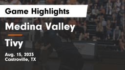 Medina Valley  vs Tivy  Game Highlights - Aug. 15, 2023