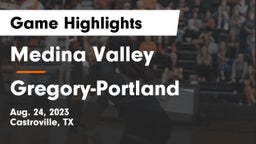 Medina Valley  vs Gregory-Portland  Game Highlights - Aug. 24, 2023
