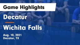 Decatur  vs Wichita Falls  Game Highlights - Aug. 10, 2021