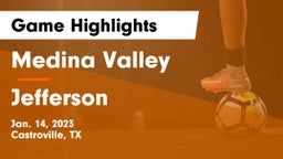 Medina Valley  vs Jefferson  Game Highlights - Jan. 14, 2023