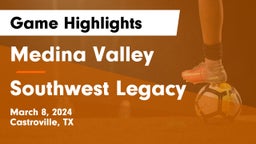 Medina Valley  vs Southwest Legacy  Game Highlights - March 8, 2024