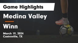 Medina Valley  vs Winn Game Highlights - March 19, 2024