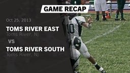 Recap: Toms River East  vs. Toms River South  2013