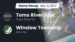 Recap: Toms River East  vs. Winslow Township  2017