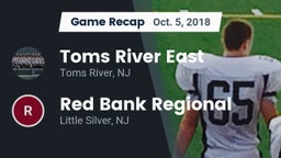Recap: Toms River East  vs. Red Bank Regional  2018