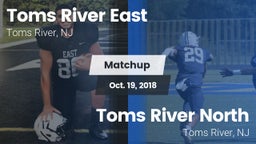 Matchup: Toms River East vs. Toms River North  2018