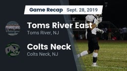 Recap: Toms River East  vs. Colts Neck  2019