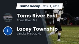Recap: Toms River East  vs. Lacey Township  2019
