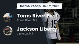 Recap: Toms River East  vs. Jackson Liberty  2020