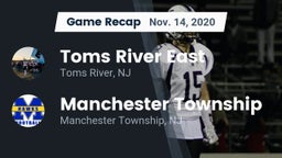Recap: Toms River East  vs. Manchester Township  2020