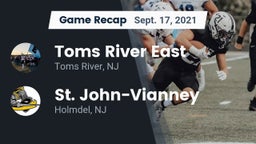 Recap: Toms River East  vs. St. John-Vianney  2021