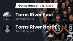 Recap: Toms River East  vs. Toms River North  2021