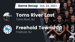Recap: Toms River East  vs. Freehold Township  2021